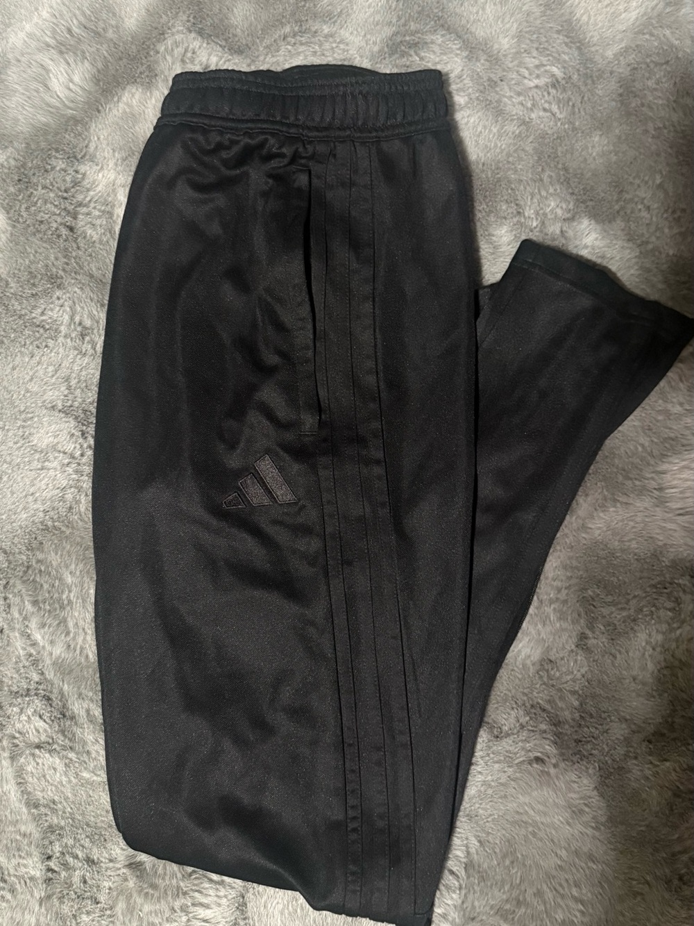 adidas Black Logo Track Joggers